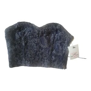 GUESS Marciano Lace Crop Top - Size S